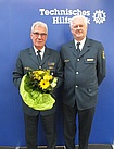 Dr. Schliwienski dankte dem bisherigen Landessprecher Hermann Klein-Hitpaß (l.) für sein jahrelanges Engagement